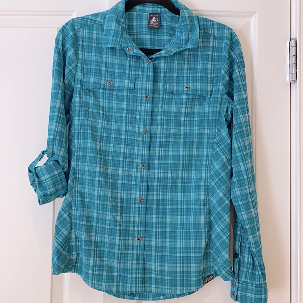 EMS button down hiking shirt